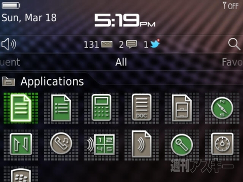 P'9981 smartphone from BlackBerry