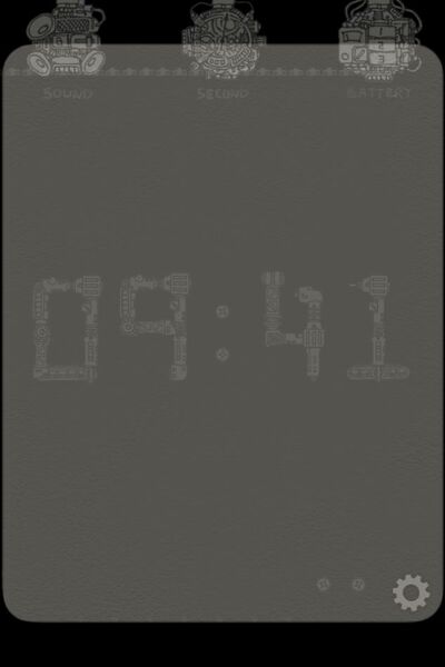 メカフェチに刺さるデジタル時計のiPhoneアプリに惚れた！