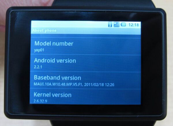 【スパイ大作戦？】実に怪しげなAndroid搭載腕時計を試す