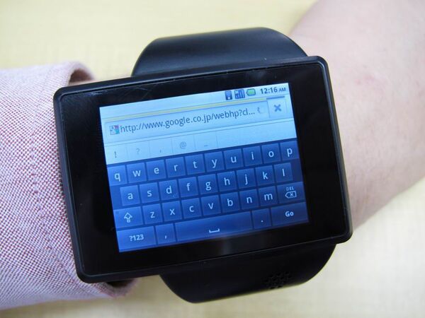 【スパイ大作戦？】実に怪しげなAndroid搭載腕時計を試す