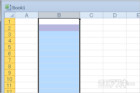 Excelのセルの大きさの数字1_04