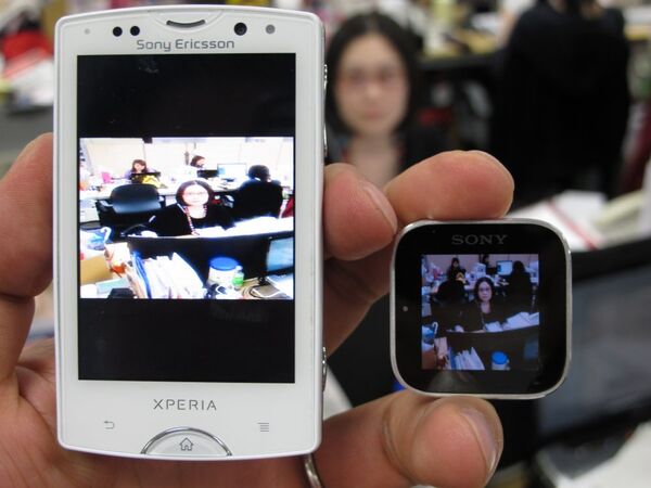 Xperia連携腕時計『SmartWatch MN2』が4/10から販売開始