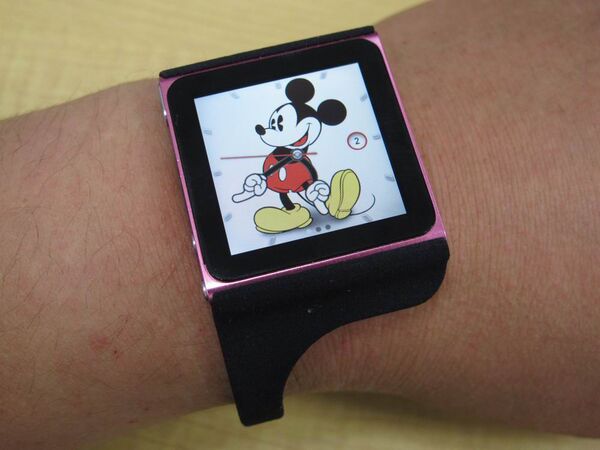 SmartWatchなんていらない！ iPod nanoを腕時計化する超軽量ブレスレット
