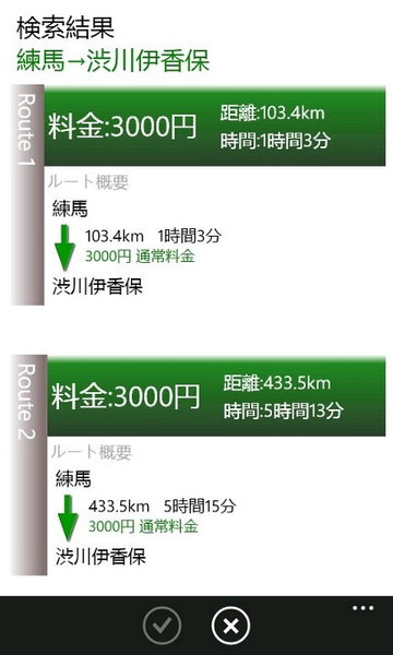 ドライブ費用をキッチリ割り勘できるWP7アプリが無敵!!