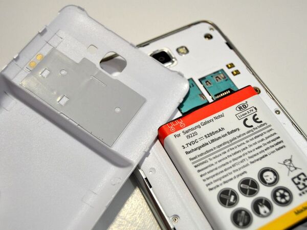 中国デカバでGALAXY Noteを長時間駆動