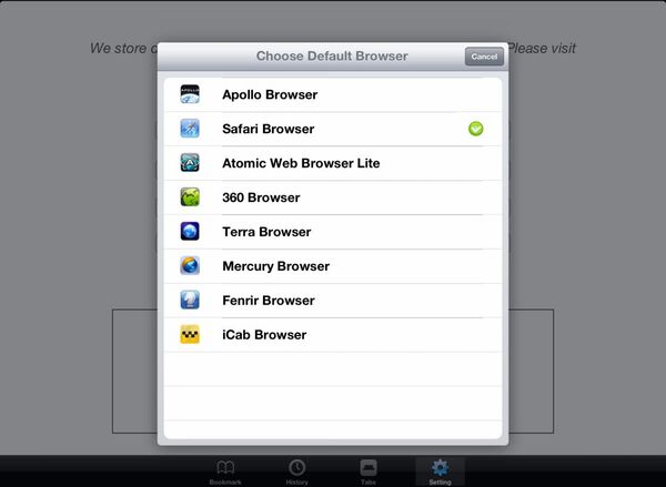 PCのブックマーク環境をそのまんま利用できるiPadアプリに惚れた！