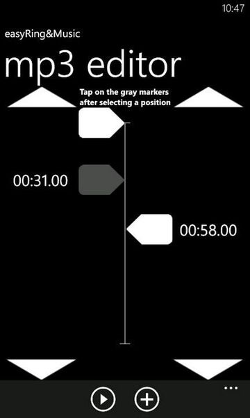 好きな曲を着信音に編集できるWP7アプリが無敵!!