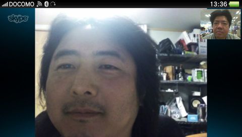 iPhone・Androidスマホを駆逐するPS Vita版Skypeを早速試してみた