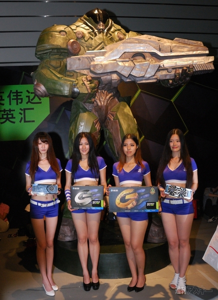 謝謝、小姐！会場で見つけた中国美女【GeForce LAN in 上海ラスト】