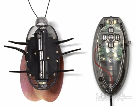 急旋回で逃げまくれ！ ゴキブリ型赤外線ラジコン『ゴキラジ』登場