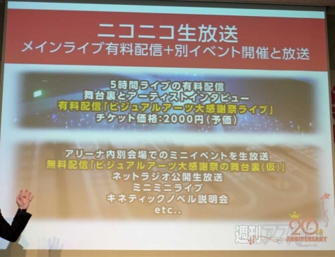 ビジュアルアーツ大感謝祭