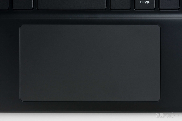 タッチパッド部分