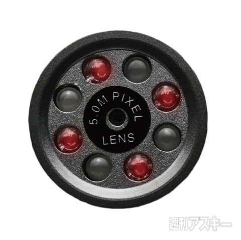 懐中電灯内蔵ICビデオレコーダー