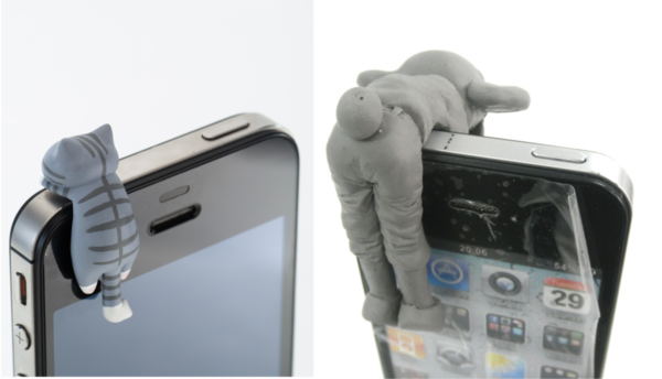 ドアラ型　イヤホンジャックカバー