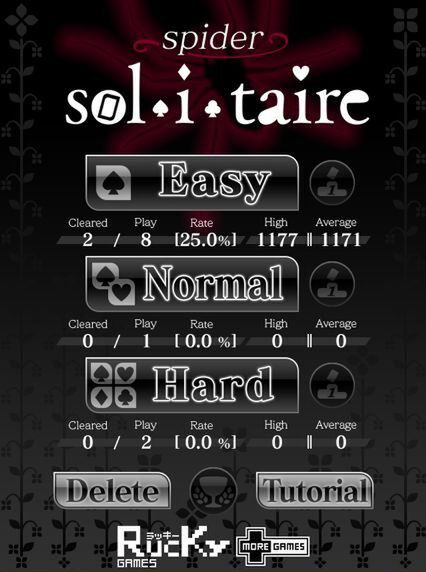 spider solitaire