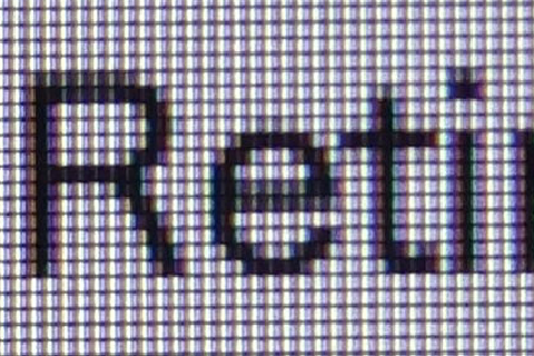 RetinaなMacBook Proの画面を超接写撮影してみた