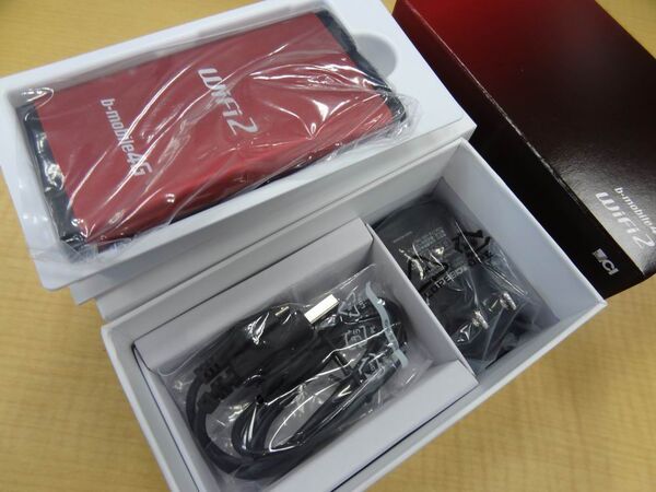 b-mobile4G WiFi2 100日パッケージ（全４色）