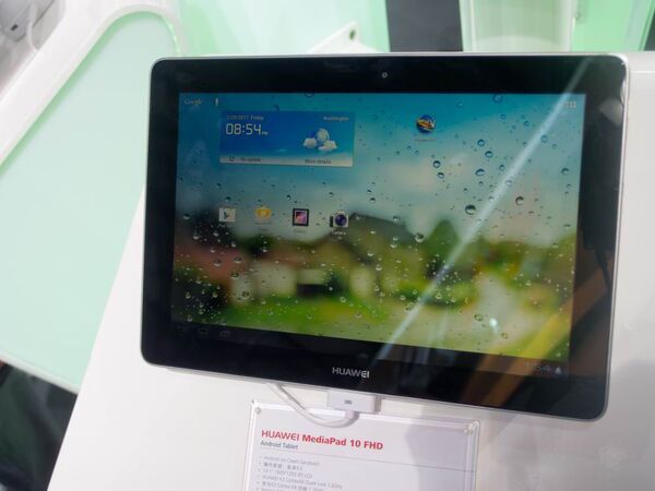 ファーウェイはクアッドからLTE端末まで網羅（Mobile Asia Expo）