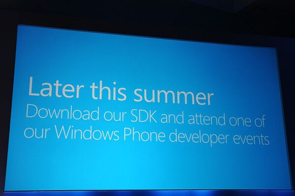 MSがWindows Phone 8を今秋リリースと発表