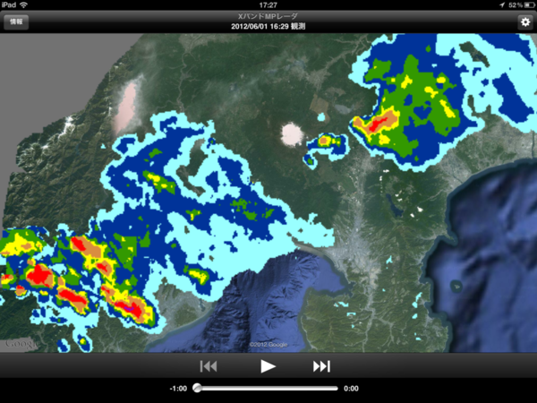 XバンドMPレーダ