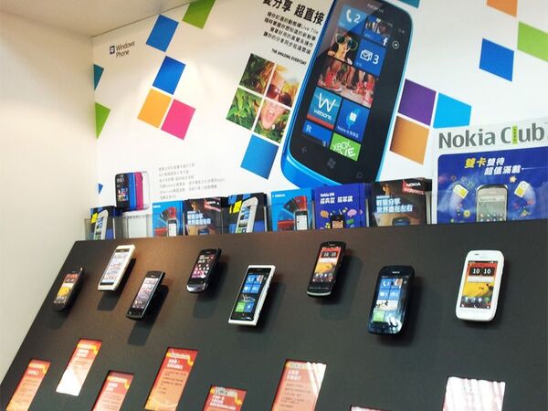 台北の街でWindows Phoneを探してみた