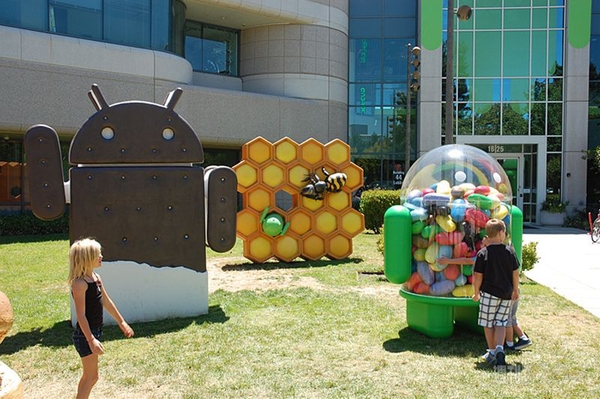 Google PlexにJelly Beanのドロイド君が登場 とにかくドロイドがいっぱい