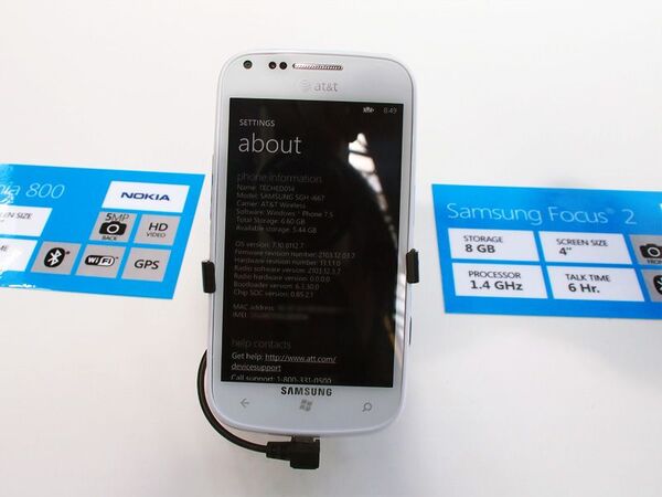 TechEd Europeで見かけたWindows Phone端末を紹介