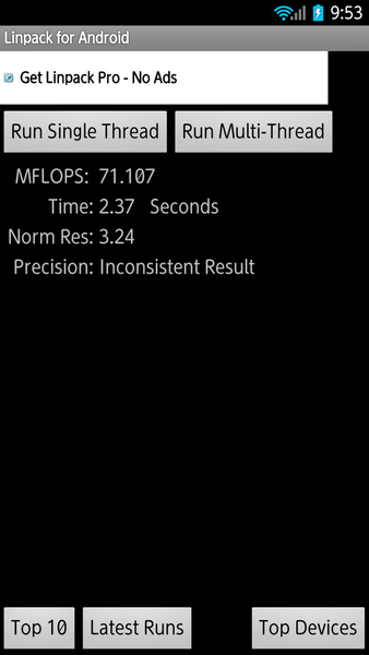 クアッドコアARROWSの最新実機でベンチマークテスト12本実施