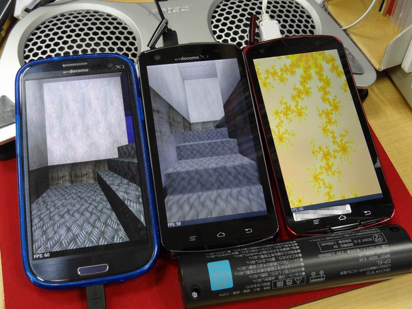 クアッドコアARROWSの最新実機でベンチマークテスト12本実施