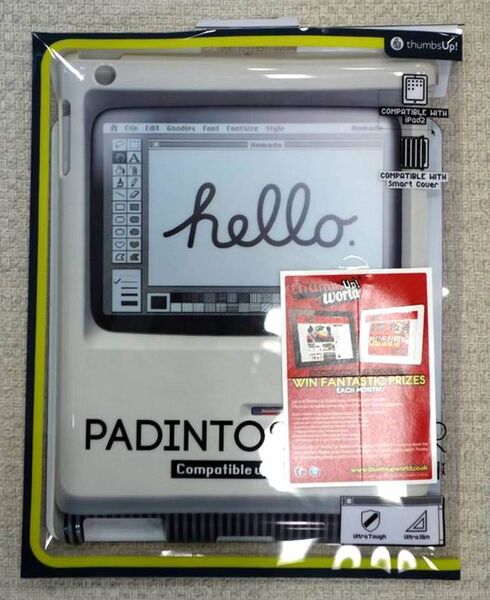 iPadをマックに変身させるジャケット『Padintosh』