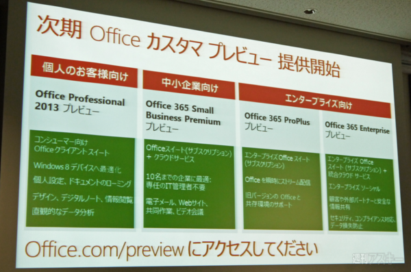 次期Office発表会