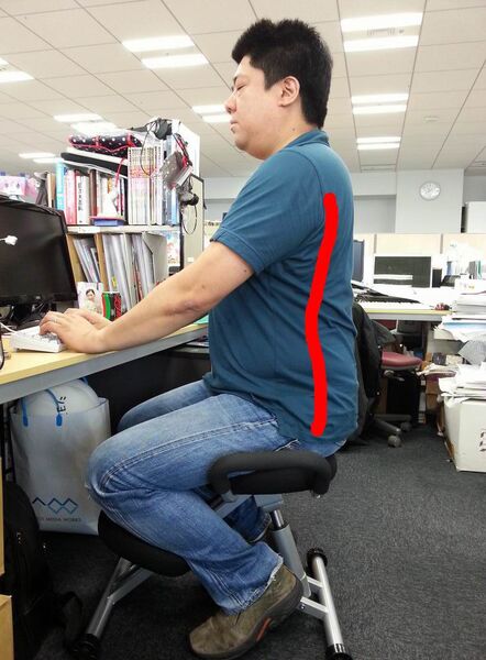 万年腰痛持ちのための特効薬的チェアー