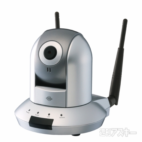 Planex IEEE802.11n/g/b 無線＆有線LAN対応 パン・チルトネットワークカメラ