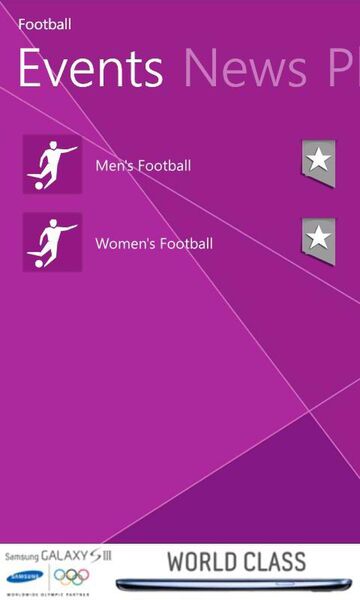 Windows Phoneでロンドン五輪を楽しむ