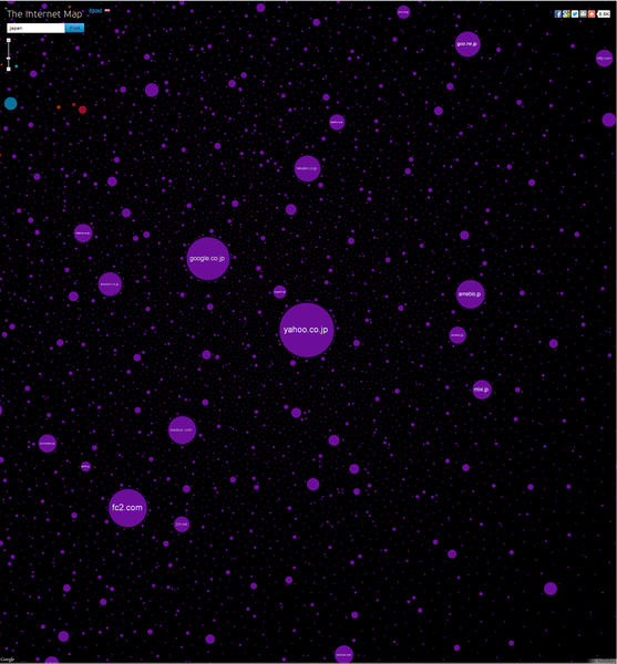 ネットの宇宙が目で見てわかる