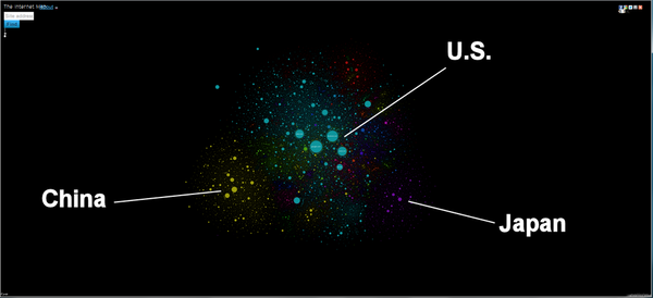 ネットの宇宙が目で見てわかる