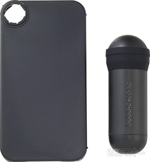 iPhone4/4S用 360°パノラマ撮影キット bubblescope