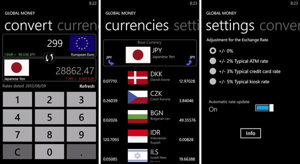 夏休みの海外旅行に便利なWindows Phoneアプリ