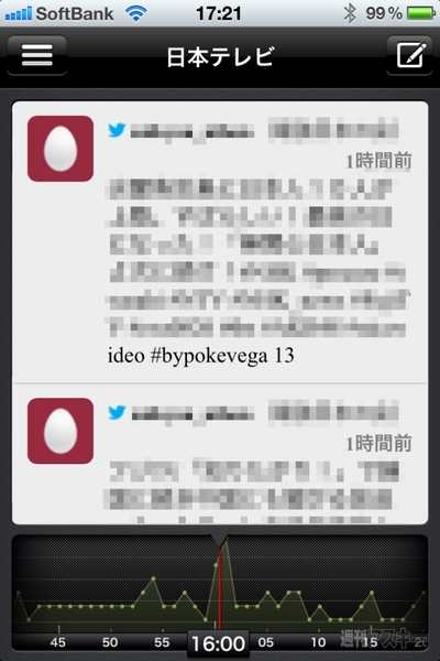 最高に盛り上がったテレビの話題をいち早くチェックできるiPhoneアプリ、テレViewing