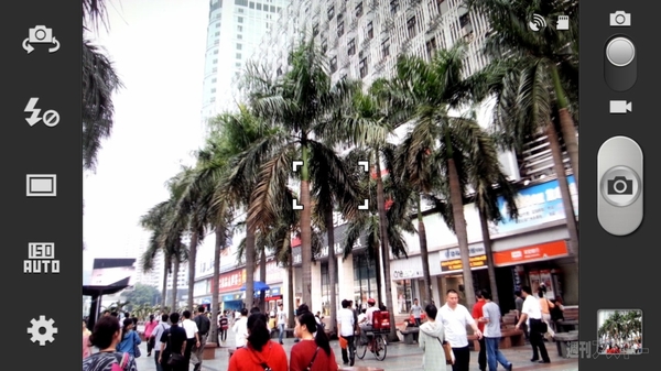 GALAXY S IIIのカメラ機能