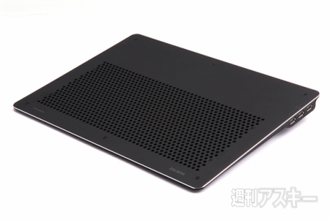 エルゴノミクスデザイン 2ファン搭載 NOTEBOOK COOLER