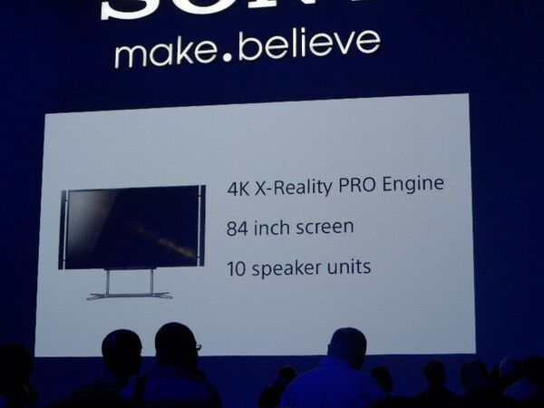 ソニーが82型4K BRAVIAを発表！ 有機ELヘッドマウントの新モデルも登場：IFA2012