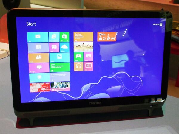 東芝プレスイベント：IFA2012