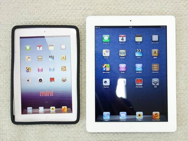 iPhone 5に続いてiPad miniのケースまで週アスに到着！