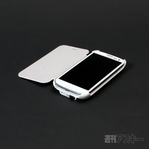 GALAXY SIII用バッテリー内蔵ケース