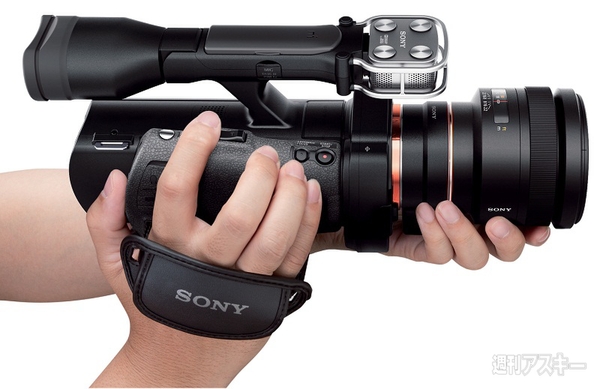 フルサイズCMOSハンディカム『NEX-VG900』発表 Aマウントも