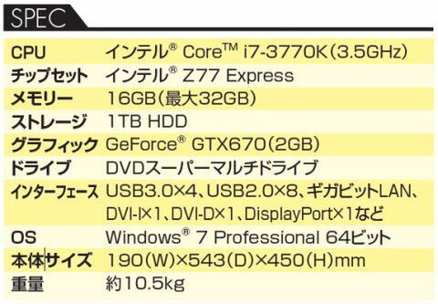 ハイパフォーマンスなゲーミングPCは『G-Tune」でキマリ!!