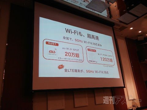 au 4G LTE説明会