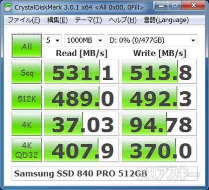 Samsung SSD 840 PRO