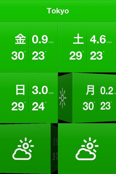 Weathercube - Gestural Weather